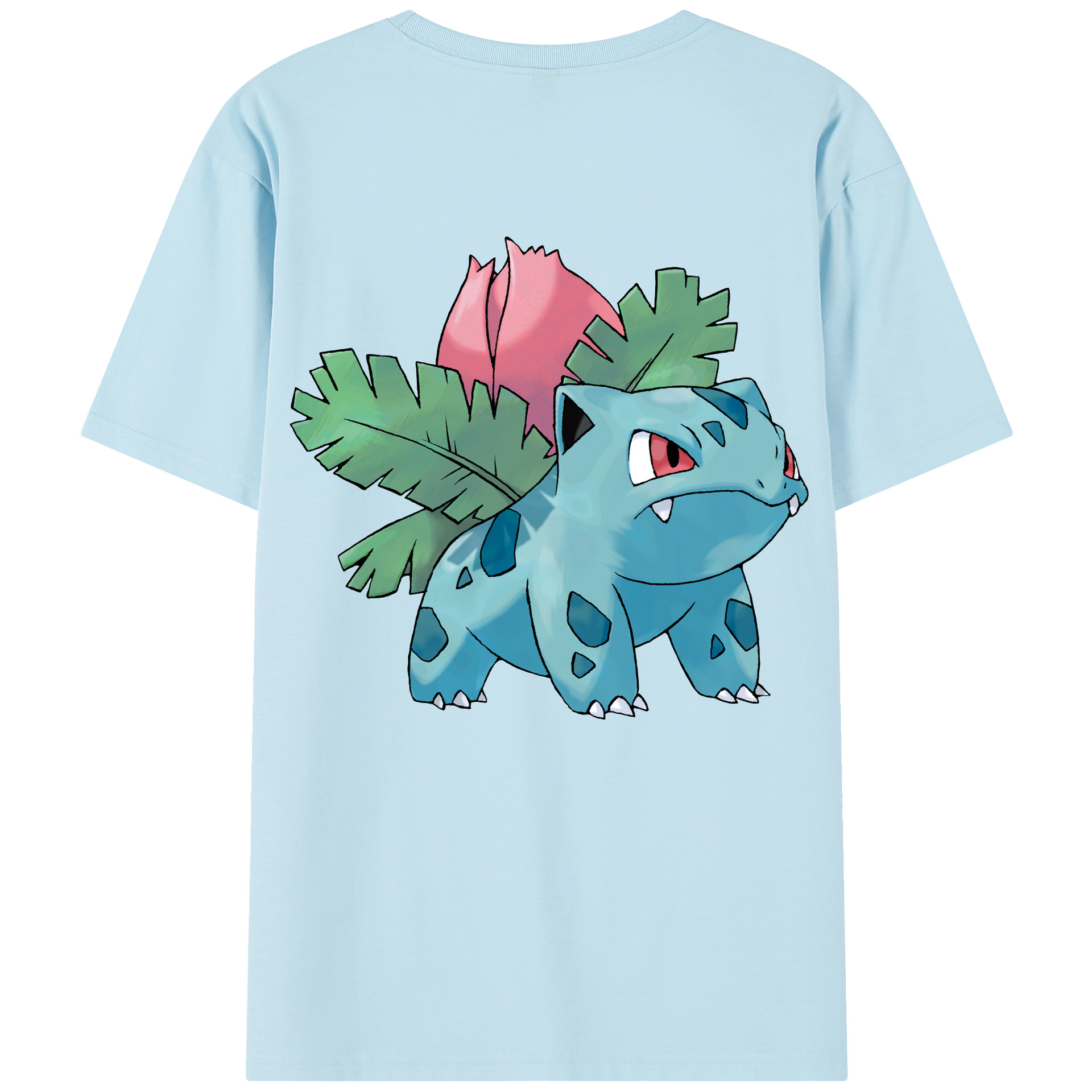 （画像用） ポケットモンスター Pokémon 綿100％半袖Tシャツ（背面プリント）